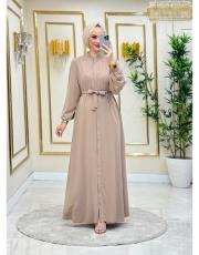 kolu lastikli ferace 20244093 vizon