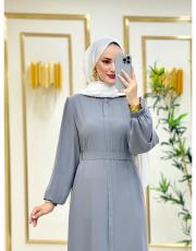 kolu lastikli ferace 20244093 gri 2