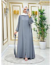 kolu lastikli ferace 20244093 gri 3