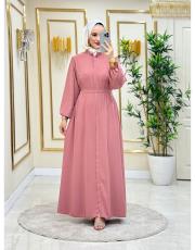 kolu lastikli ferace 20244093 pudra