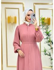 kolu lastikli ferace 20244093 pudra 2