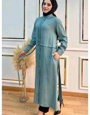 yeni tasarım trenç su yeşili 2