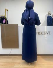 organze tül ceket takım 6703 saks 2