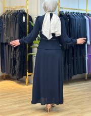 2188 sura etekli takım lacivert 2