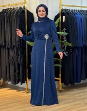 18150 pırıltı elbise taşlı laci