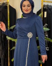 18150 pırıltı elbise taşlı laci 2