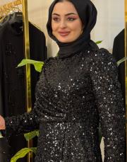 göğüs detay payet 2025 siyah 2