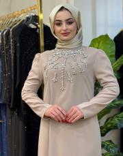 8248 hanne elbise bej