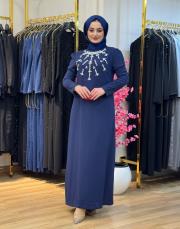 8248 hanne elbise lacivert