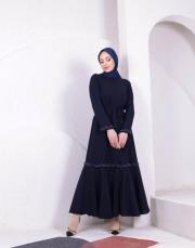 etek kol elde siyah taş işleme ferace 32086 laci