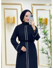 biyeli ferace 32157 siyah 2