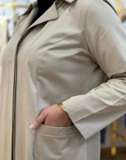 uzun tam boy trençkot 2024302 bej 3