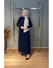 kollu sandy içlik tam boy 32180 lacivert