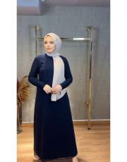 kollu sandy içlik tam boy 32180 lacivert 2