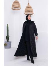 kapitone mont tam boy  94141 siyah 3